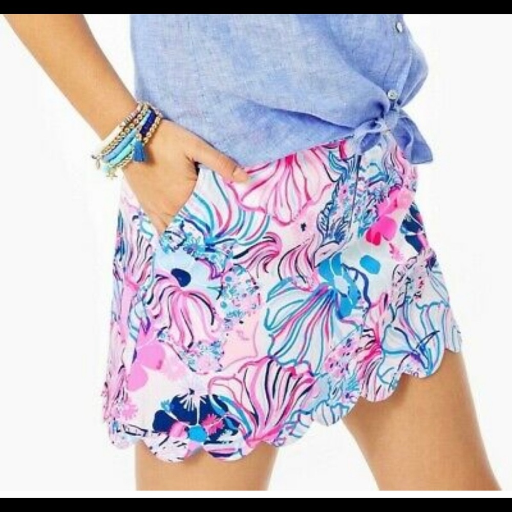 Lilly Pulitzer Prosecco Pink Make A Splash skort